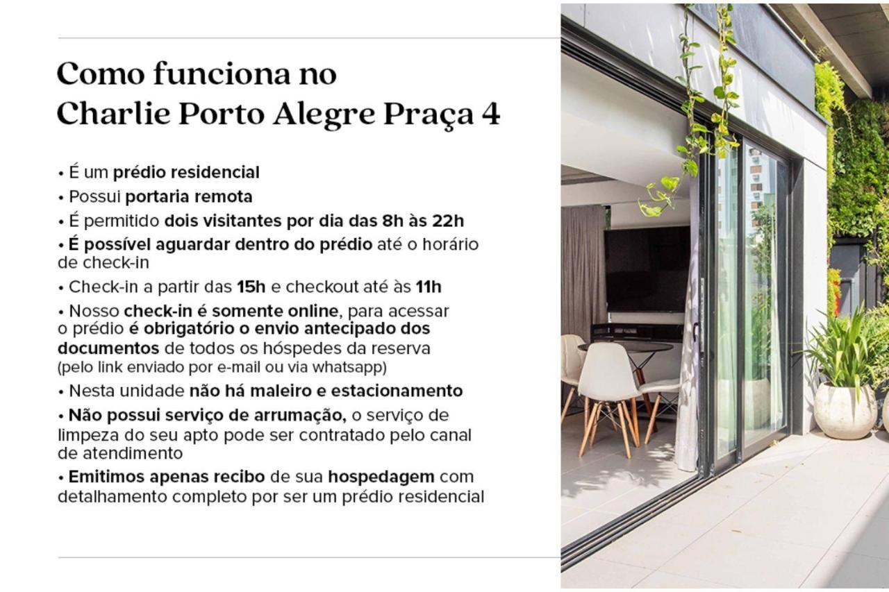 Апартаменти Charlie Porto Alegre Praca 4 Екстер'єр фото
